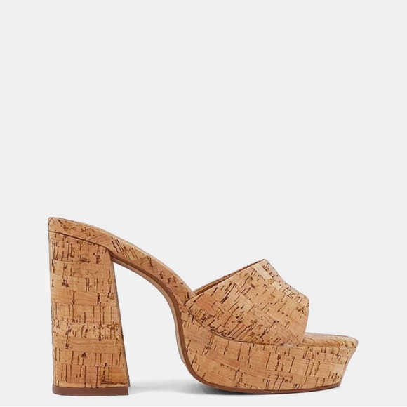 Shop Shu - Cork chunky heel - Picture 2 of 4